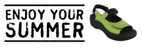 Enjoy your summer with comfortable walking!