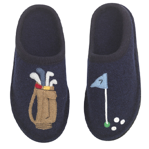 boiled wool slippers with arch support