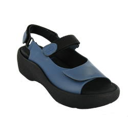 Wolky Jewel Periwinkle Calf Leather