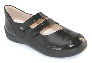Finn Comfort Jerez Black Patent