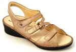 Finn Comfort Sassari Sandal in Sand Bridge