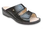Finn Comfort Jamaica in Black Croc