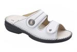 Finn Comfort Sansibar Sandal in White Nappa
